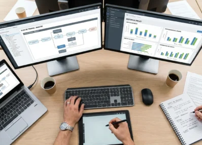Développement d'un logiciel sur mesure dans un environnement professionnel en France